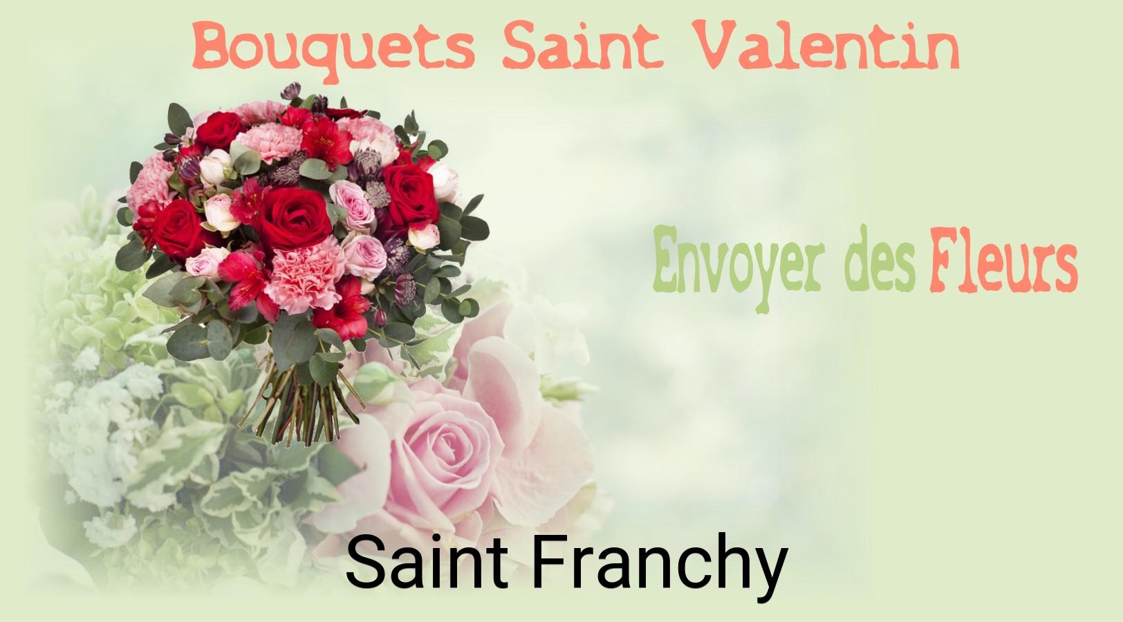 Roses de Saint-Valentin livrées à Saint-Franchy
